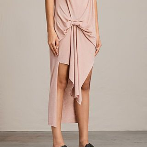 All Saints Spitalfields Riviera Devo Jersey Dress - Picture 3 of 6